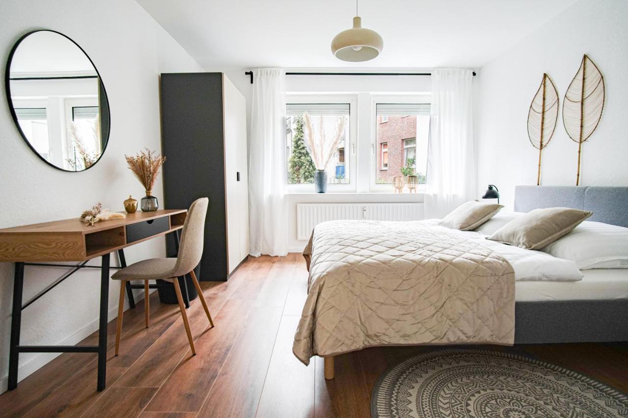 Homefy Bright And Cozy Holiday Apartment - Washer & Dryer - Free Parking Essen Exteriör bild