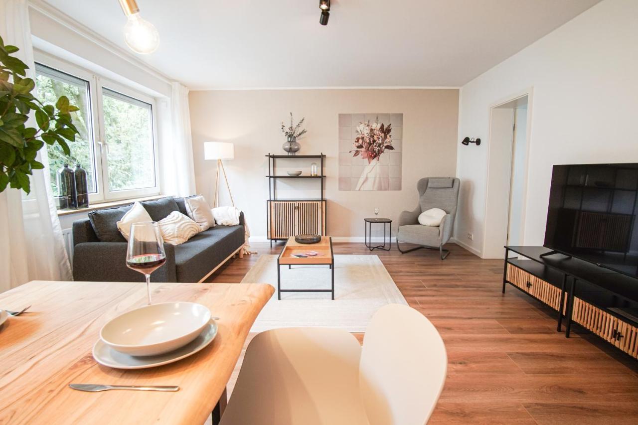 Homefy Bright And Cozy Holiday Apartment - Washer & Dryer - Free Parking Essen Exteriör bild